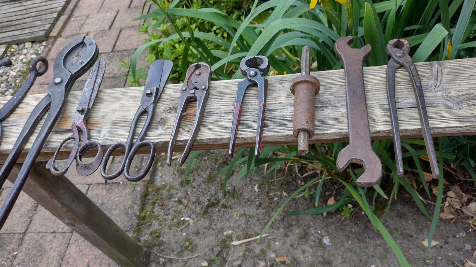 Antiek gereedschap, Ophalen of Verzenden, Gebruikt