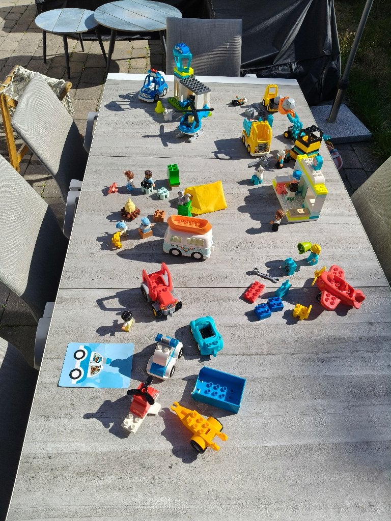mega grote verzameling met Lego Duplo sets, Overige thema's, Zo goed als nieuw, Duplo, Complete set