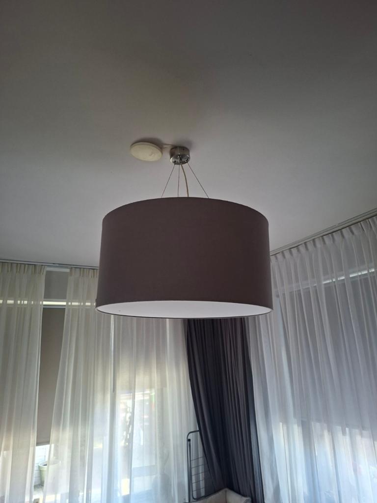 mooie plafond lamp, Ophalen, Rond, Ronde plafond lamp, Zo goed als nieuw