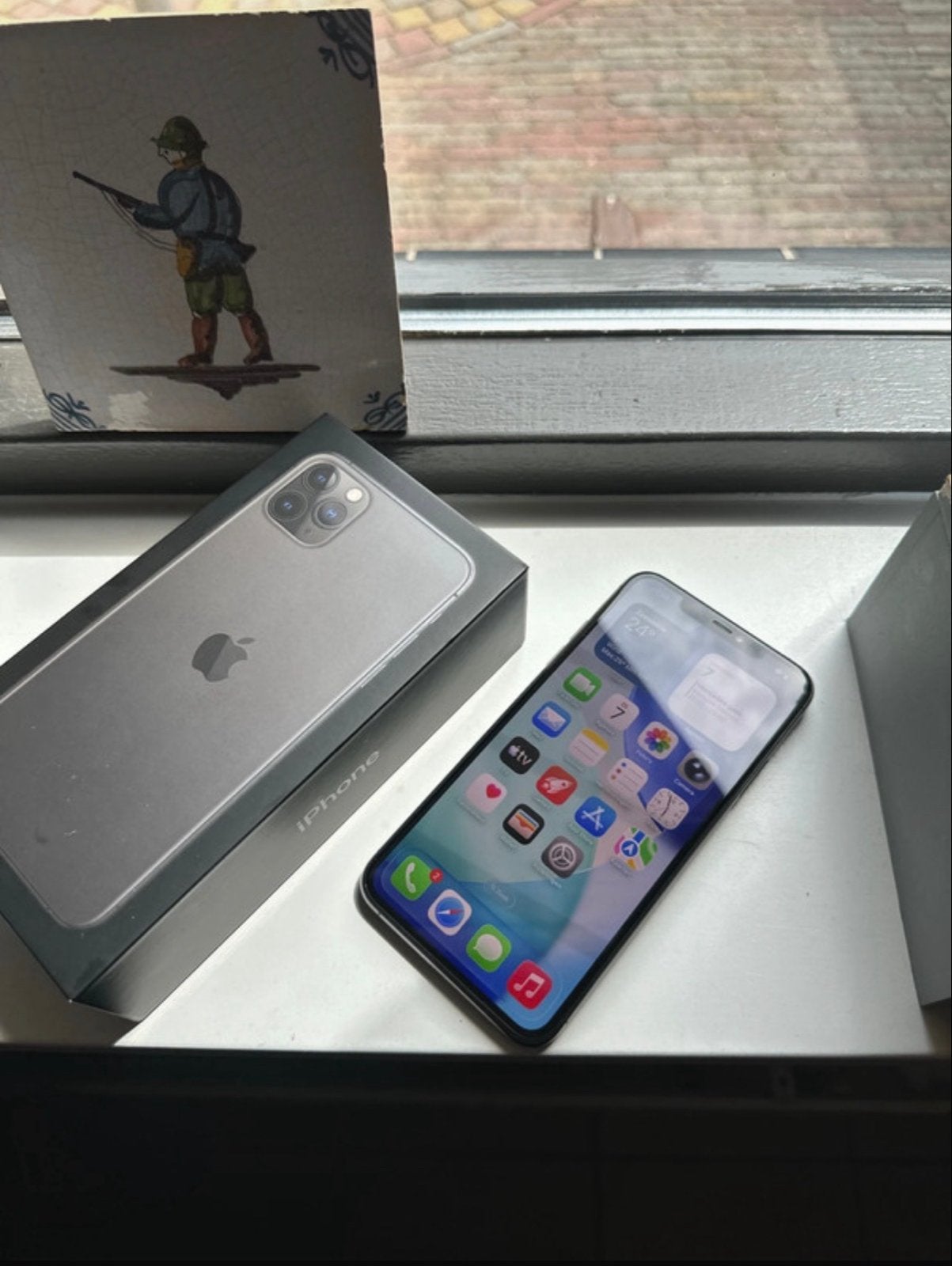 iPhone 11 Pro Max 256GB Zo goed als nieuw (75% batterij), Telecommunicatie, Mobiele telefoons | Apple iPhone, 256 GB, IPhone 11 Pro Max