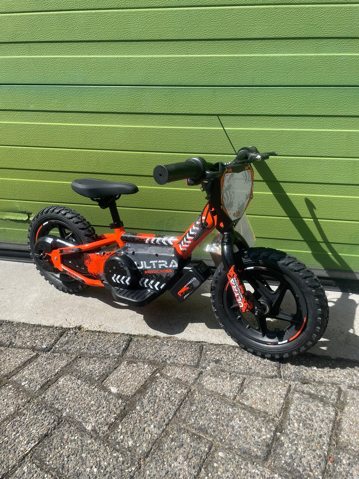 Oranje elektrische loopfiets 12 inch nieuw KTM look !, Kinderen en Baby's, Ophalen, Nieuw, Loopvoertuig