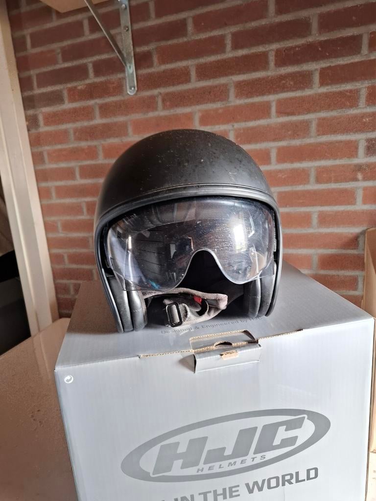 Hjc jet helm, Motoren, Kleding | Motorhelmen, Dames, Ophalen of Verzenden, Tweedehands, HJC