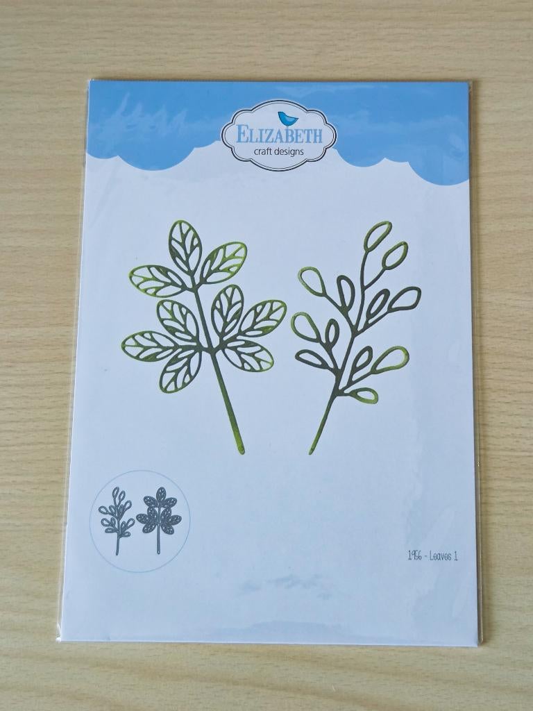 Elizabeth Craft Design - Leaves 1, Ophalen of Verzenden, Nieuw, Frame of Mal, Overige merken