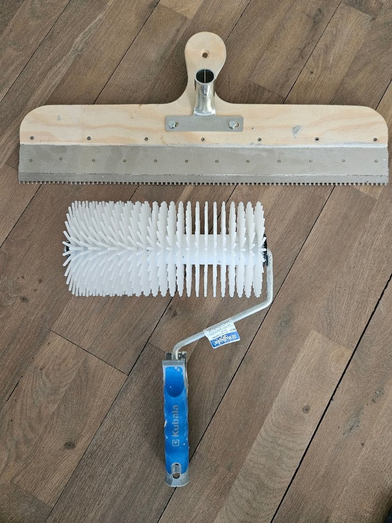 Rakel en prikker te koop  één keer gebruikt, Ophalen, Gebruikt
