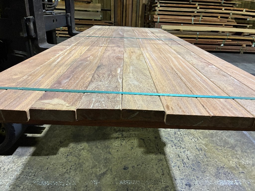 vlonderplanken-planken-schutting-Hardhout-Cumaru-32x115mm, Ophalen, Nieuw, Hout