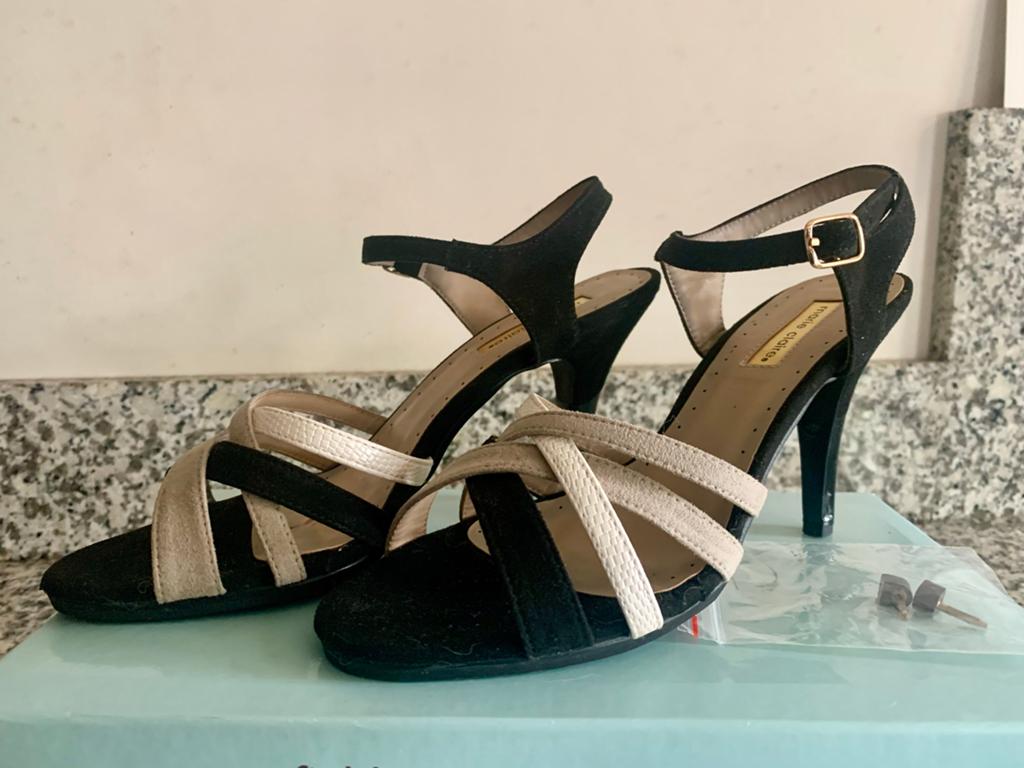 Nieuwe Marie Claire sandalettes pumps mt 37, Ophalen, Nieuw, Zwart, Pumps