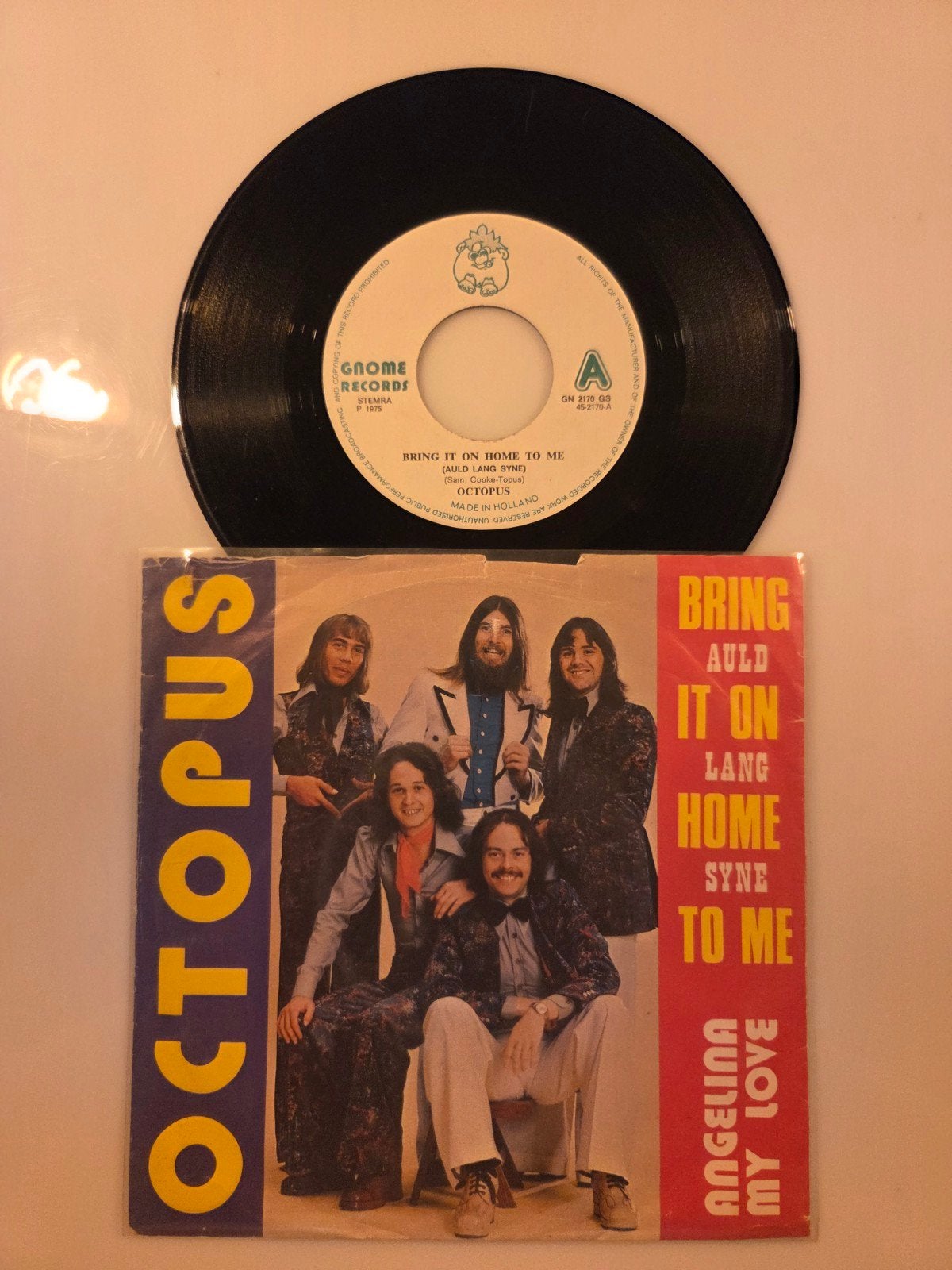 Octopus - Bring auld it on lang home syne to me, Ophalen of Verzenden, Gebruikt, 7 inch, Pop