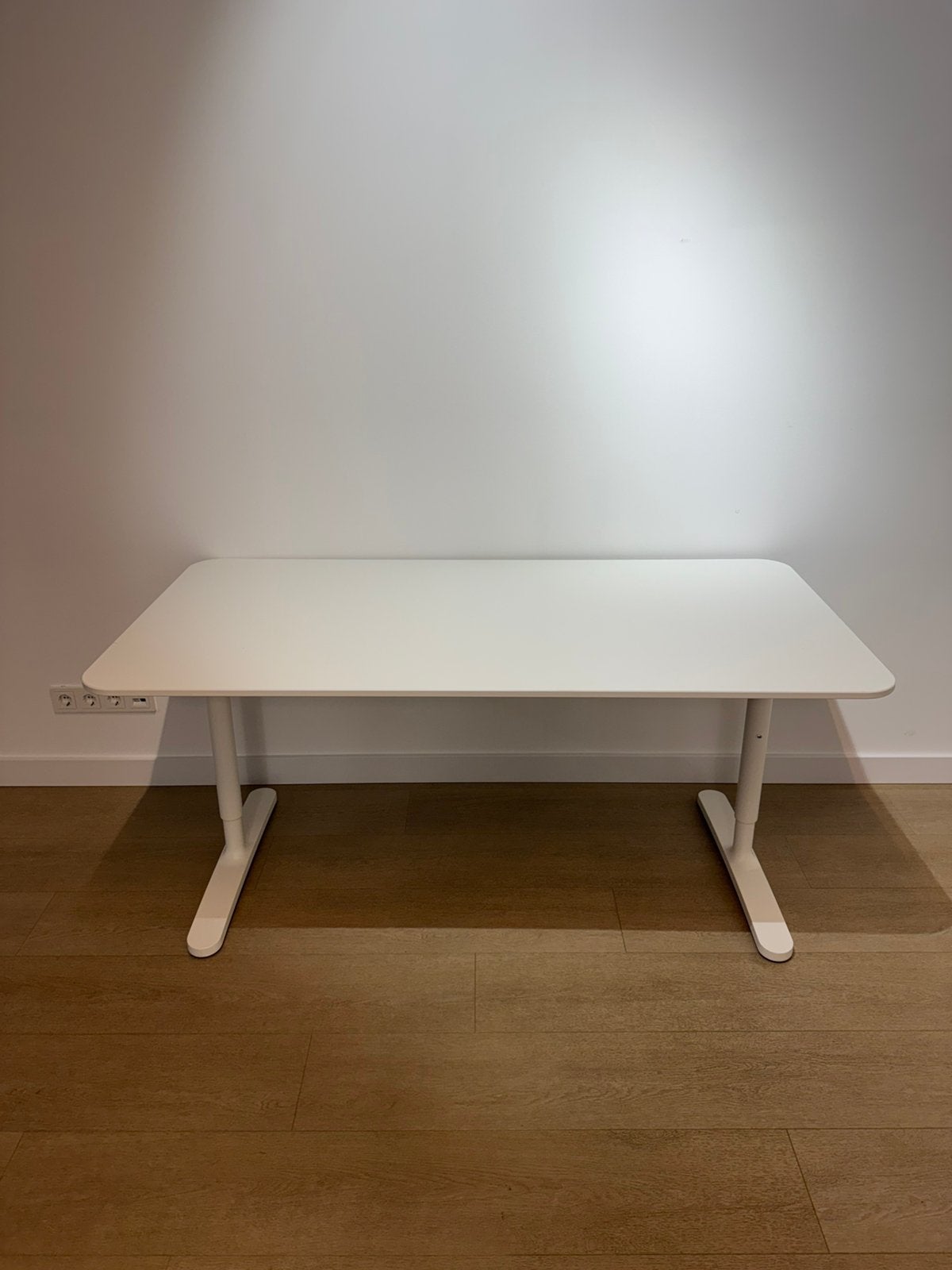 3x Ikea Bureau, Huis en Inrichting, Bureaus, 160 cm, Hout, Ophalen of Verzenden, Zo goed als nieuw