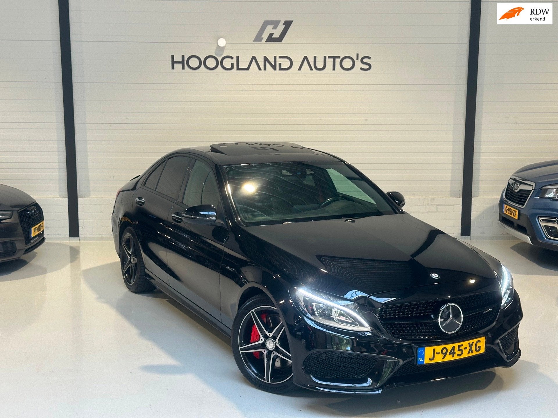 Mercedes-Benz C-klasse C43 AMG 4MATIC 2016 367PK, Auto's, 367 pk, Automatische klimaatregeling, Leder, Bedrijf