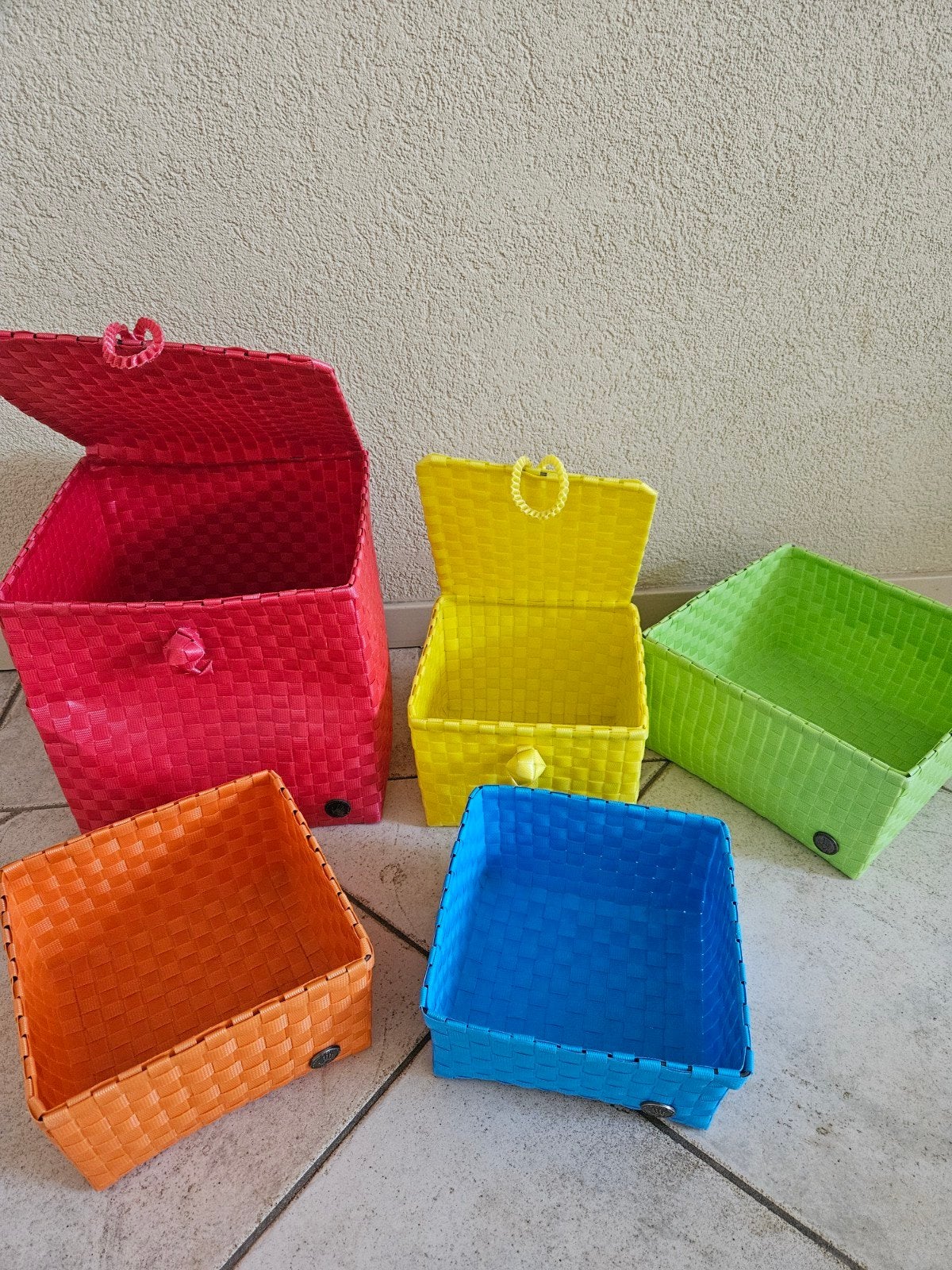 Diezijn Opbergmanden - Groen, Blauw, Rood, Geel, Oranje, Ophalen of Verzenden