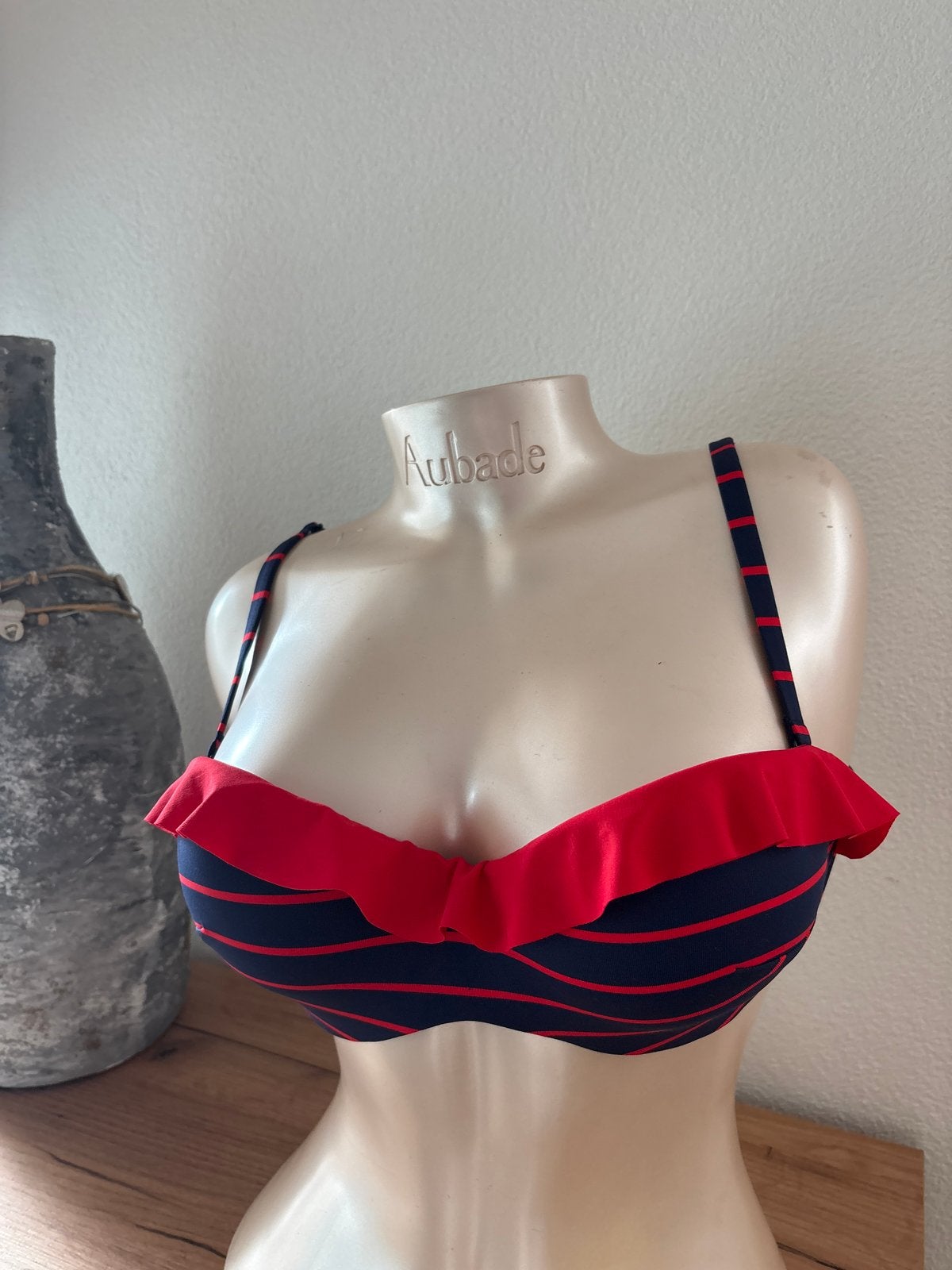 Nieuwe Marie Jo Celine Bikini Top & Broekje - Rood/Blauw, Ophalen of Verzenden, Nieuw, Rood, Bikini