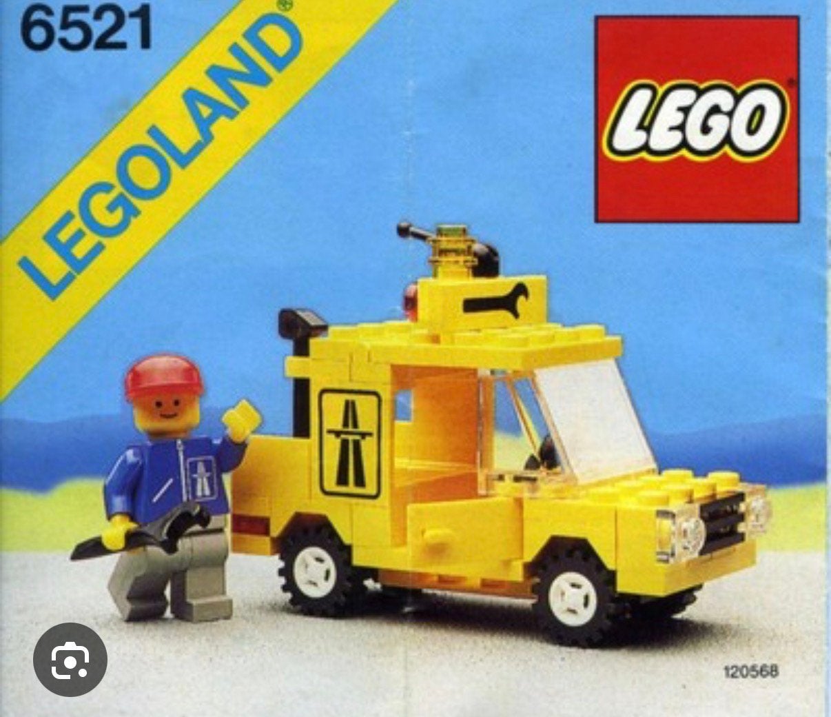 Lego 6521 ~ Emergency Repair Truck, Gebruikt, Overige thema's, Lego, Ophalen of Verzenden