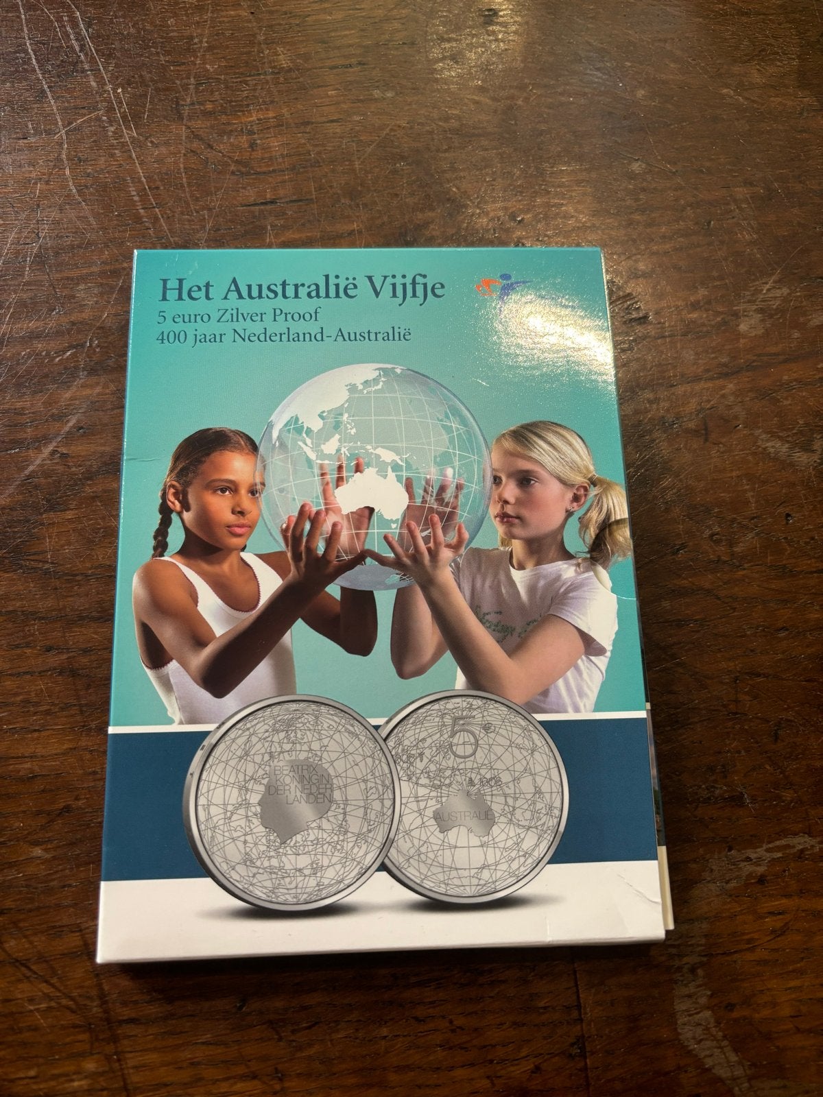 Het Australië Vijfje - 5 euro Zilver Proof, Verzenden, Koningin Beatrix, Zilver, Euro's