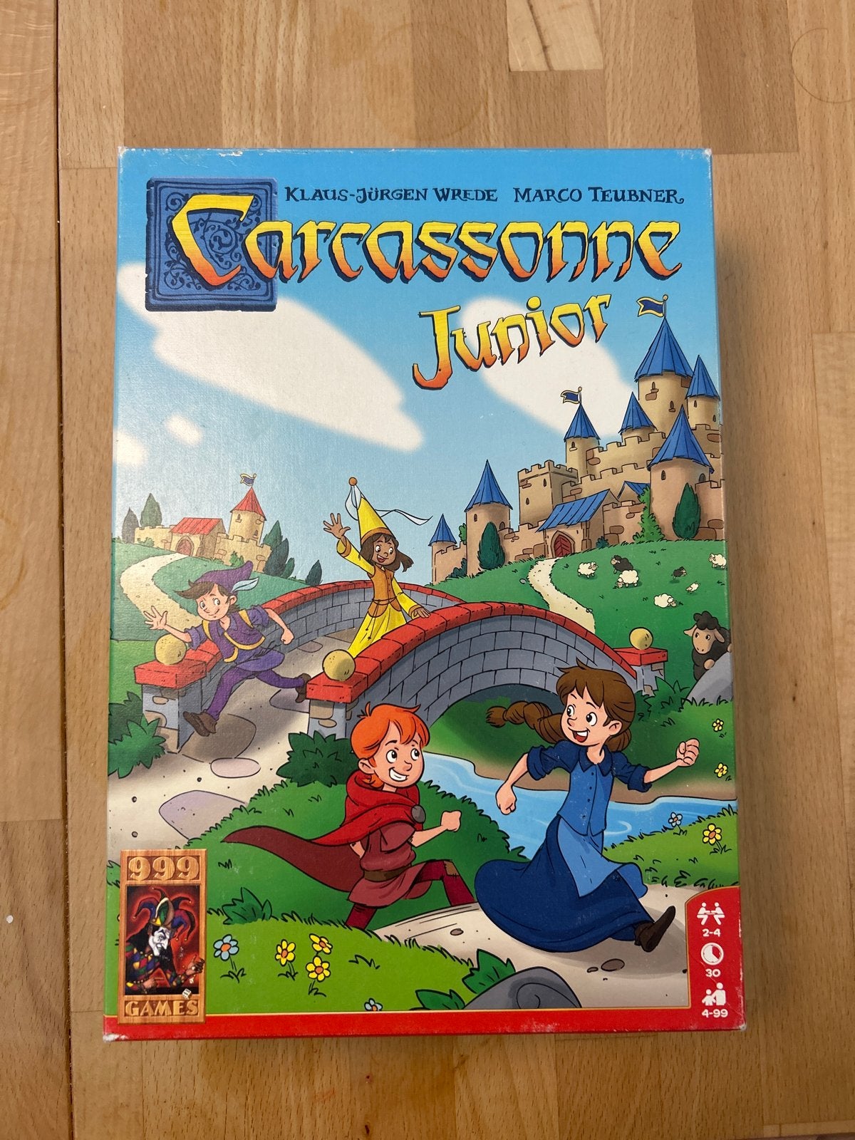 Carcassonne Junior Bordspel - Zo goed als nieuw, Drie of vier spelers, Ophalen, Zo goed als nieuw