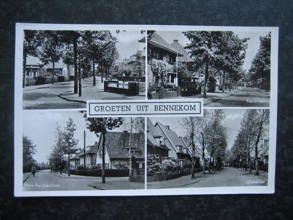 BENNEKOM 4 luiks groeten uit  JosPe, Ophalen of Verzenden, 1940 tot 1960, Gelderland