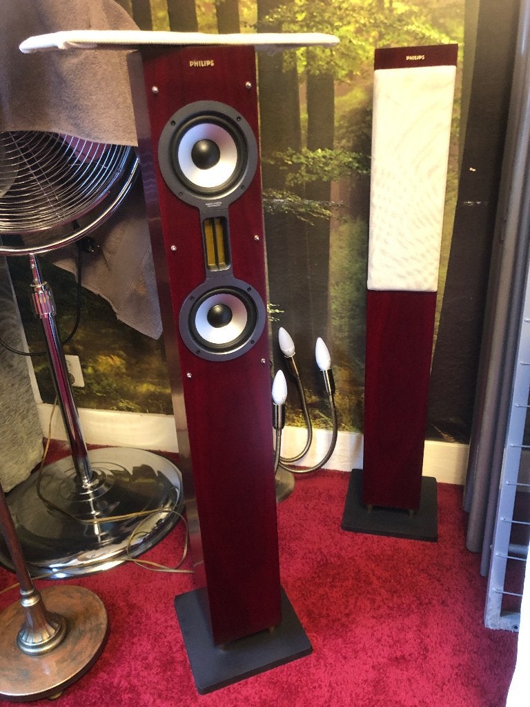 Philips MCD 709 speakers in erg nette staat., Ophalen, Philips, Zo goed als nieuw, Minder dan 60 watt