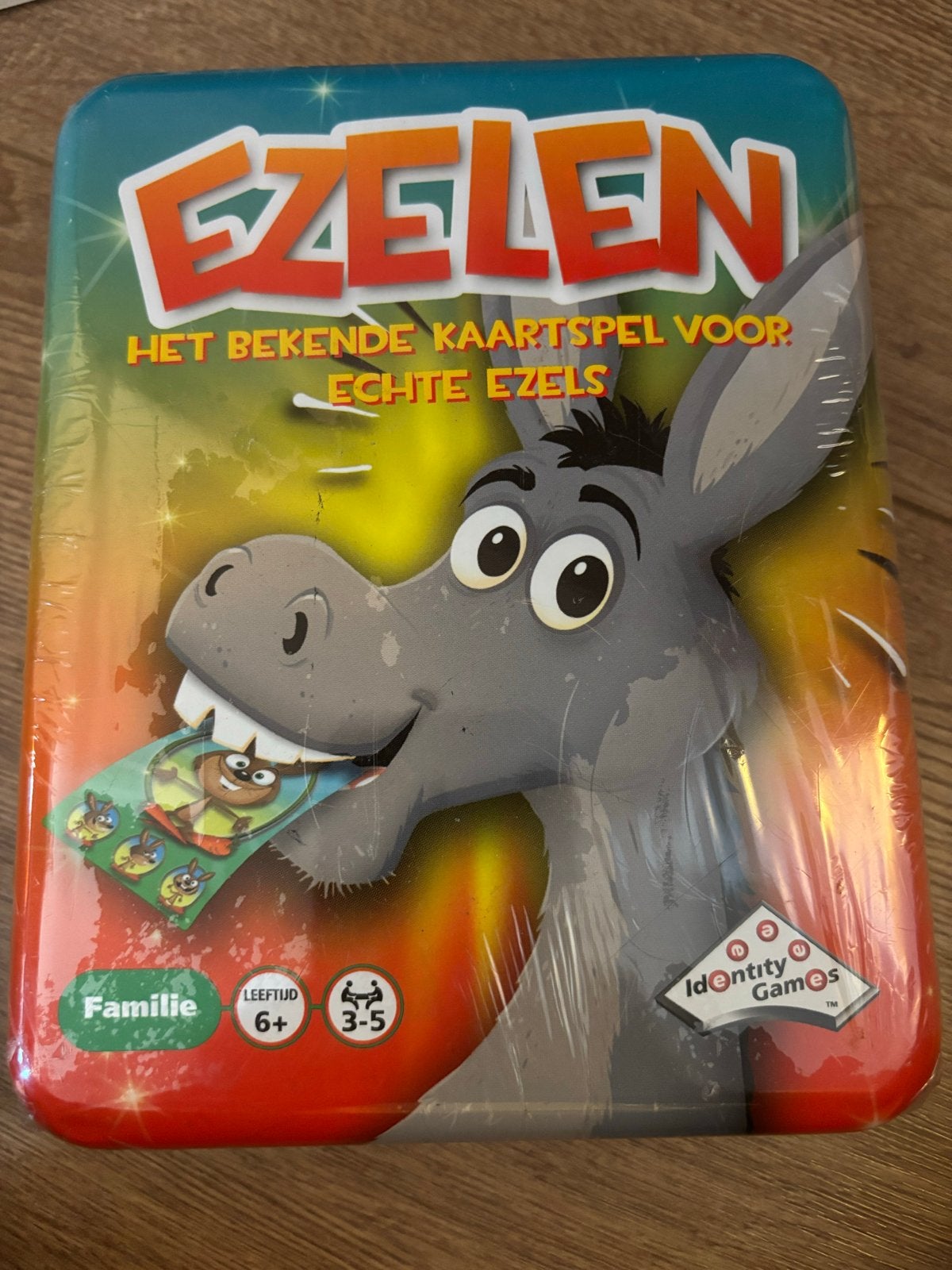 Ezels: Het Bekende Kaartspel voor Echte Ezels, Drie of vier spelers, Ophalen of Verzenden, Nieuw