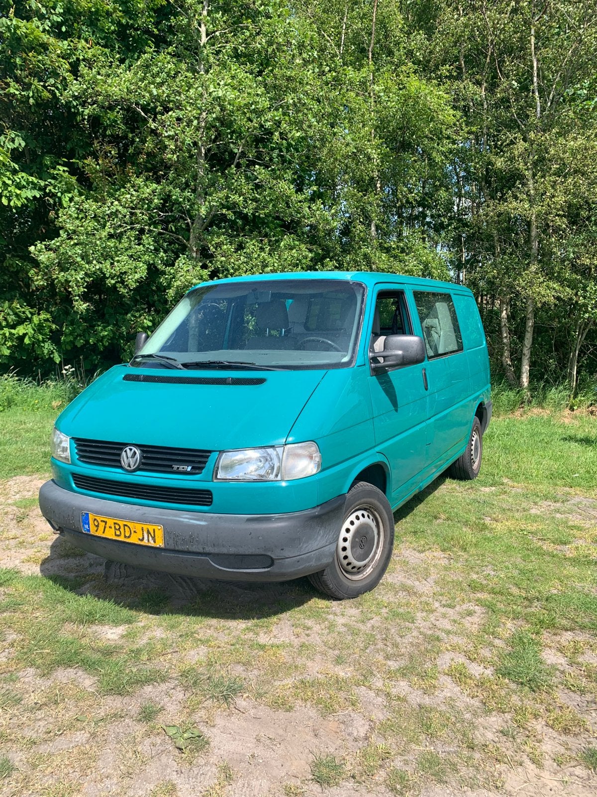 Volkswagen Transporter Bestel 2.5 TDI 0.8 65KW DC 2002, Voorwielaandrijving, Volkswagen, Origineel Nederlands, 88 pk