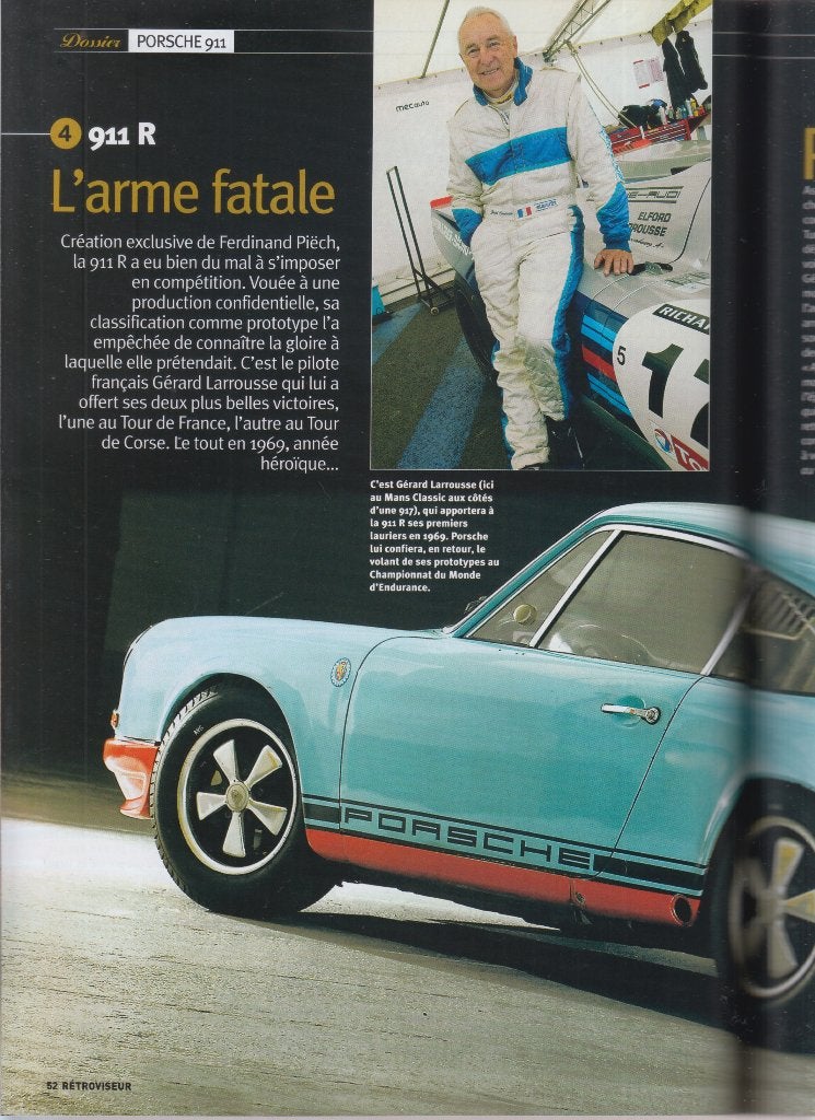 Porsche 911 R classic car, Verzenden, Gelezen, Porsche