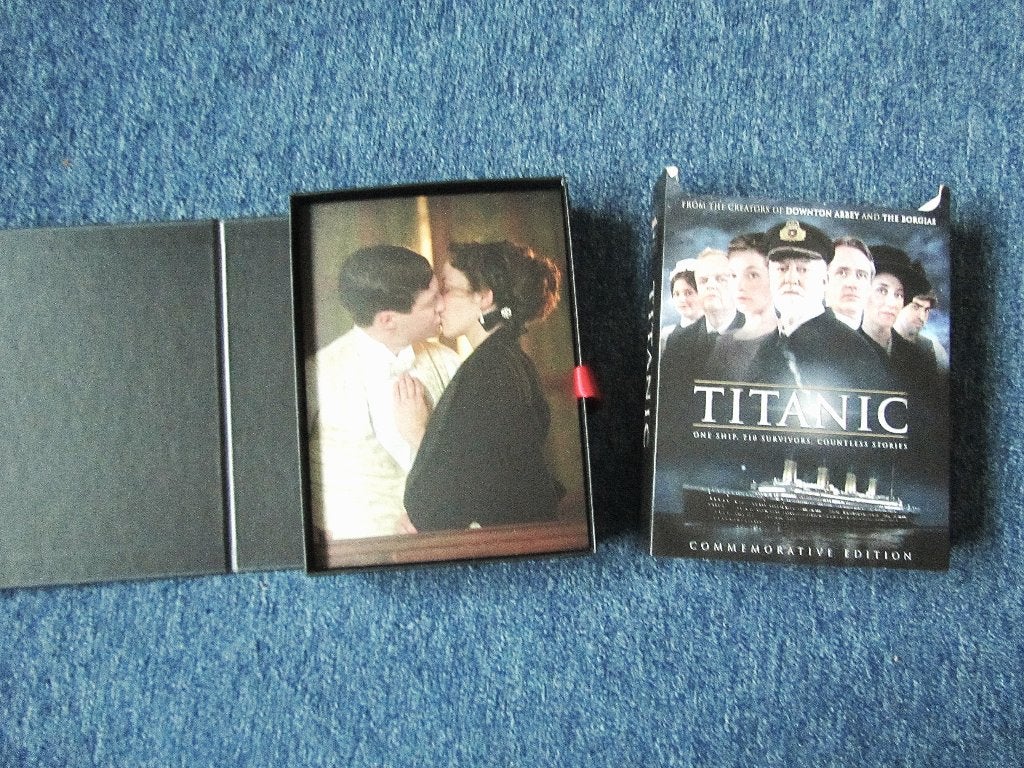Titanic, DVD Box, compleet, als nieuw, Cd's en Dvd's, Dvd's | Drama, Waargebeurd drama, Alle leeftijden, Ophalen of Verzenden