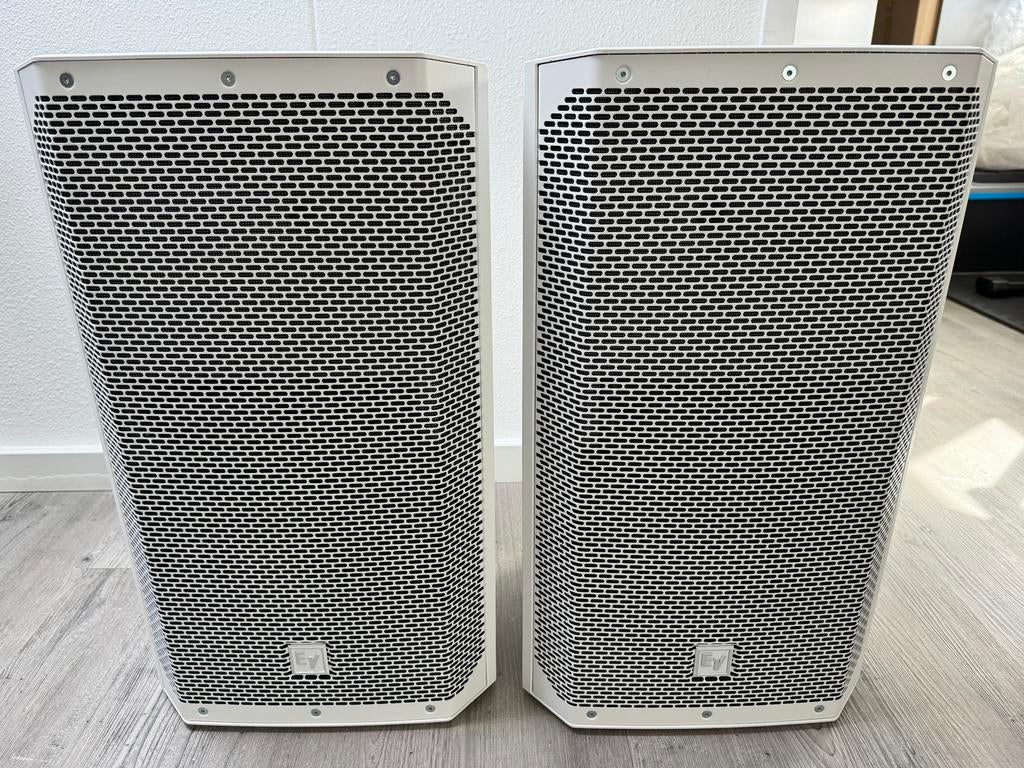 Ev elx200-12 wit met yamaha emx5, Overige merken, Ophalen of Verzenden, Zo goed als nieuw, 120 watt of meer