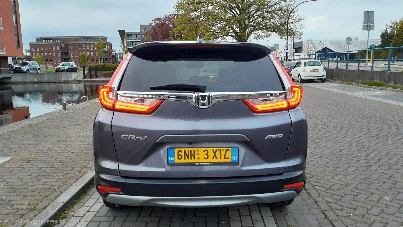 Honda crv 1.5,grijs, AWD, Auto's, Automaat, Leder, Particulier, SUV of Terreinwagen