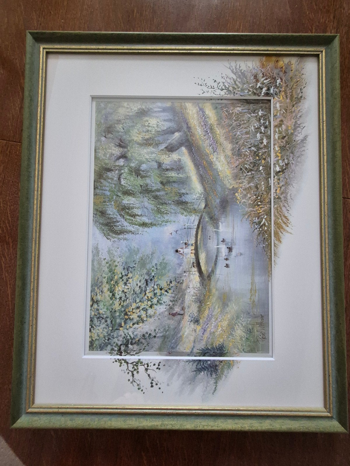 Schilderij Reint Withaar - Veluwe Landschap, Ophalen of Verzenden