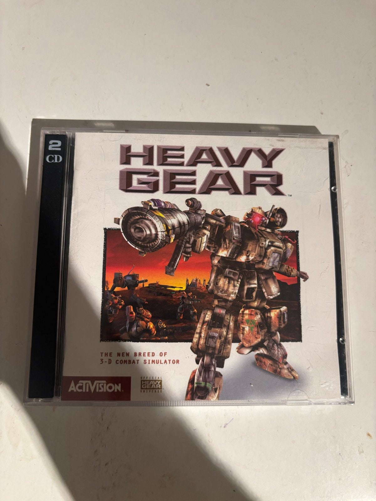 Heavy Gear PC CD-ROM - Klassieke 3D Combat Simulator, Online, Gebruikt, Ophalen of Verzenden, 3 spelers of meer