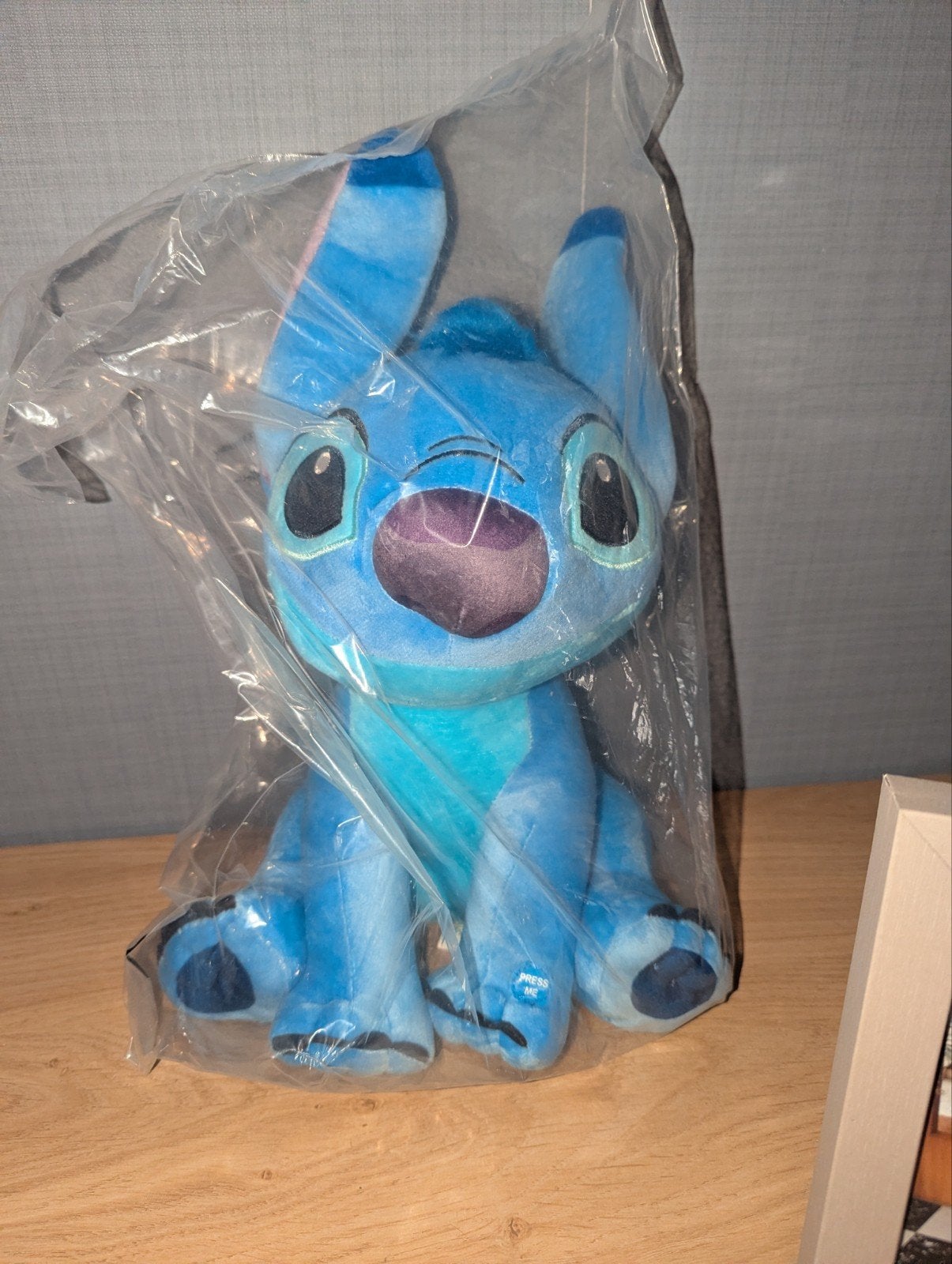 stitch knuffel met geluid 30 cm, Verzamelen, Ophalen, Overige figuren, Knuffel