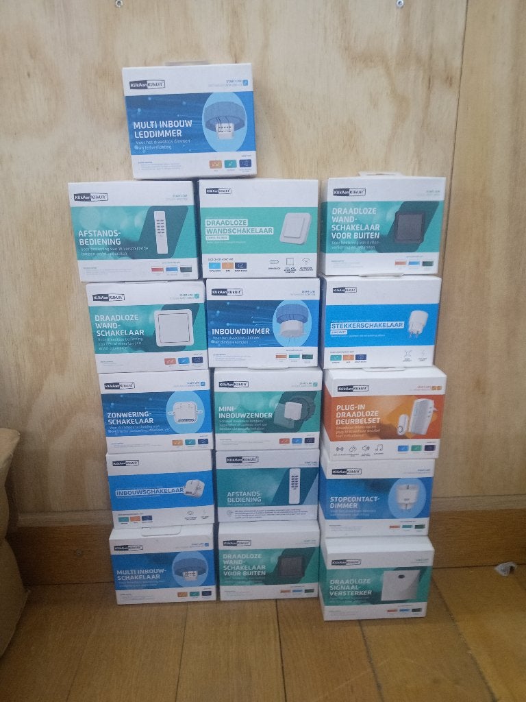 Partij KlikAanKlikUit smart home producten, 13 stuks, Ophalen of Verzenden, Nieuw