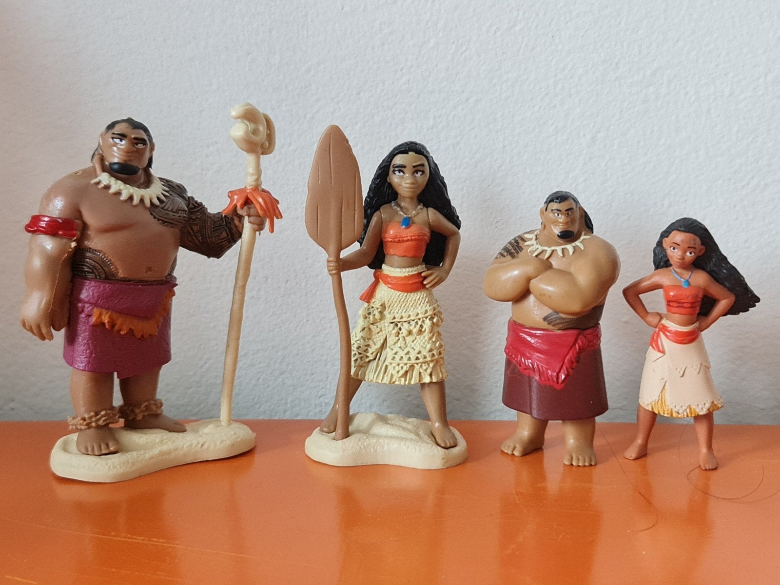 Disney Moana Figuren, Ophalen of Verzenden, Overige figuren, Gebruikt, Beeldje of Figuurtje