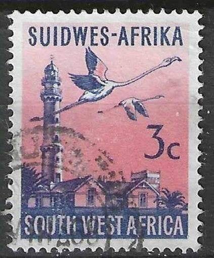 Zuid-West Afrika 1961/1962 - Yvert 258A - Swakopmund (ST), Verzenden, Overige landen, Gestempeld