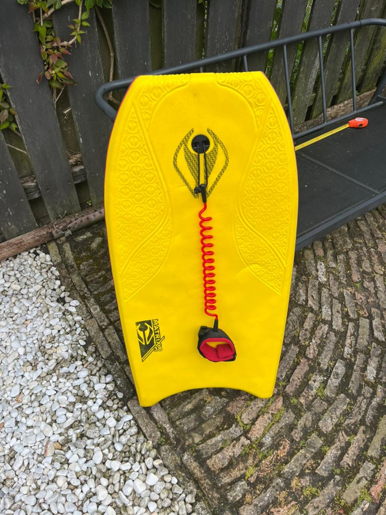 Bodyboard NMD 38” kids tot 50kg, Ophalen, Gebruikt, Overige typen, Met koord