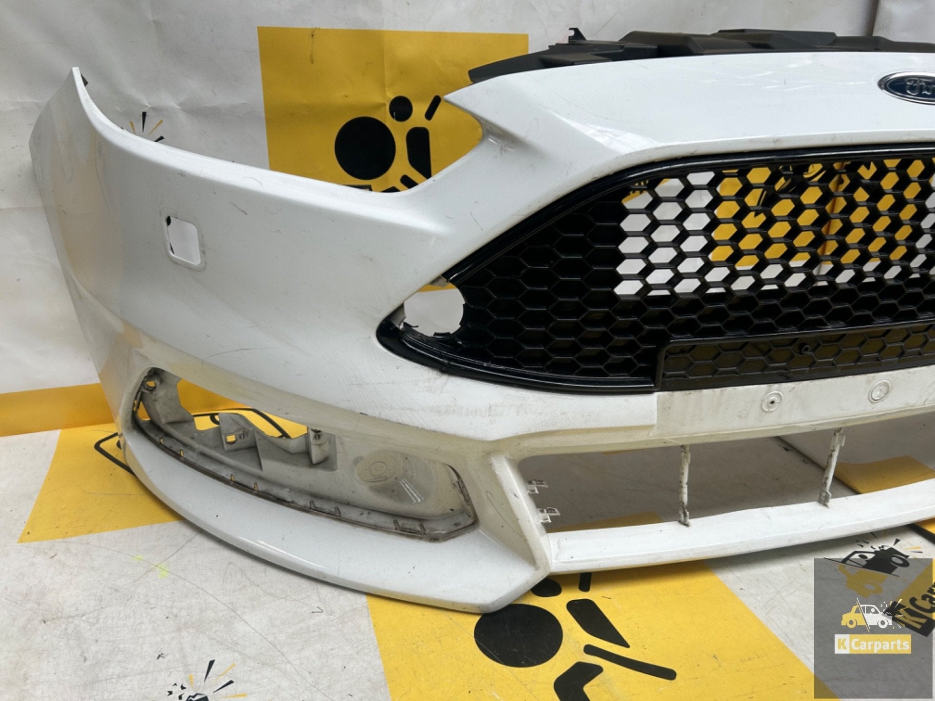 VOORBUMPER FORD FOCUS ST-1 FACELIFT 2014-2018 F1EB17757B, Info@fabrikant.eu, Ophalen of Verzenden, Ford, Bumper