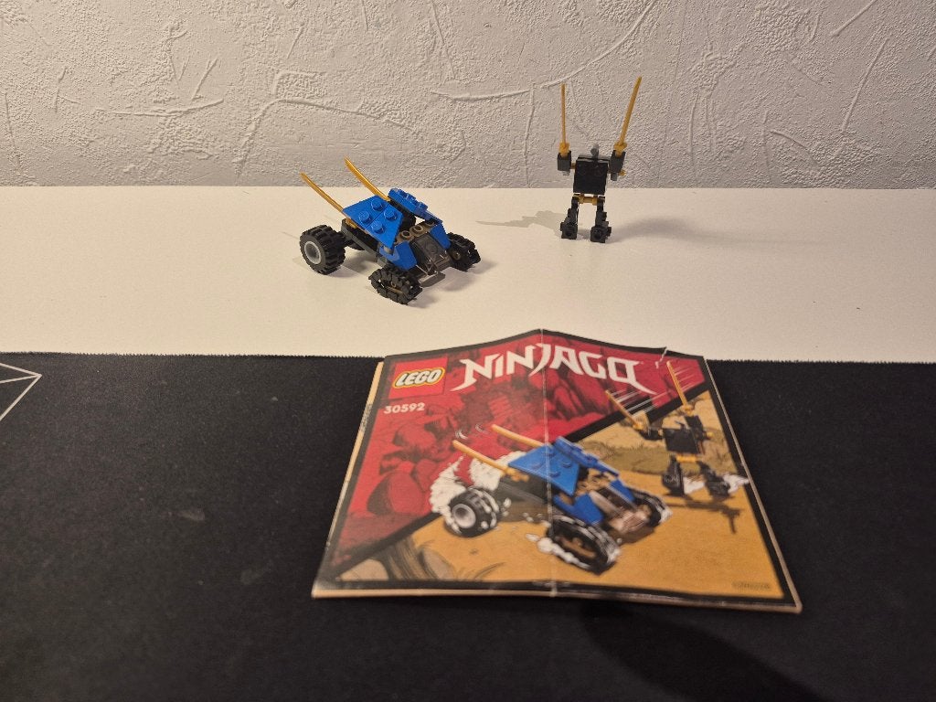 Lego Ninjago 30592 Mini Thunder Raider, Gebruikt, Lego, Inclusief instructies, Ophalen of Verzenden