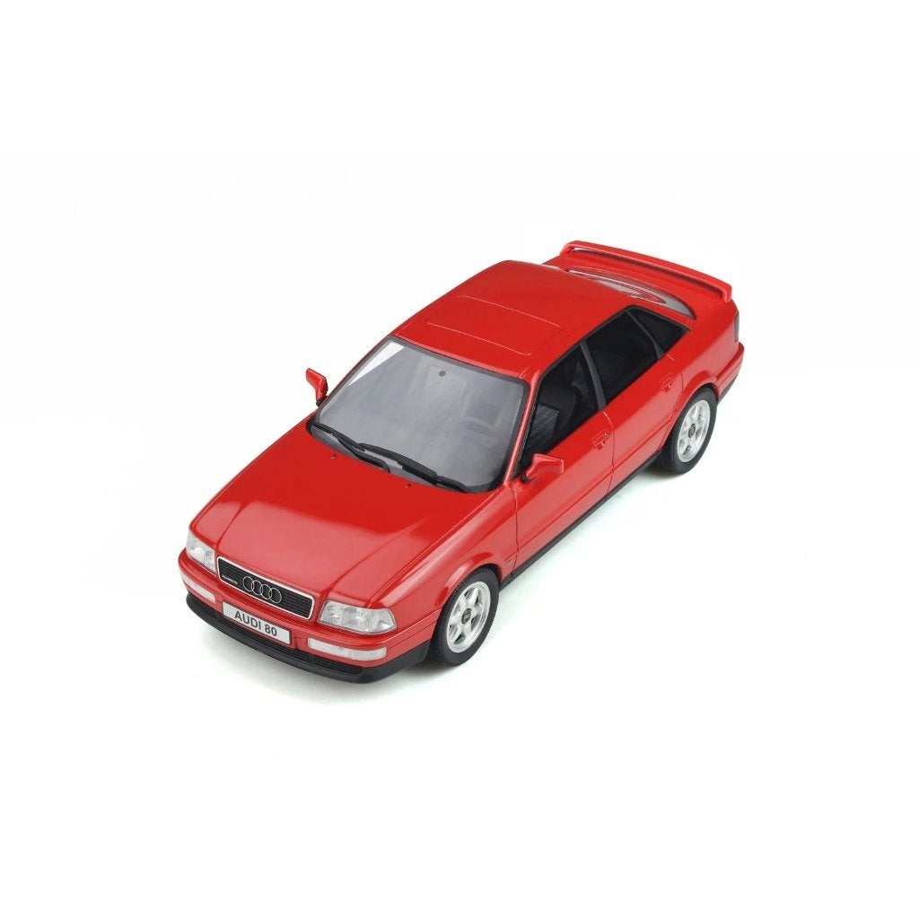 OT355 Audi 80 Quattro Competition Laser Red 1994 1:18, OttOMobile, Auto, OttoMobile, Nieuw