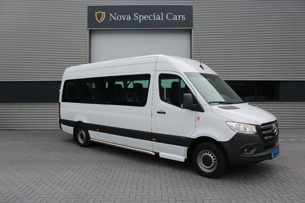 Mercedes-Benz Sprinter 9 Persoons Innotrans Rolstoelbus Aut., Automaat, Achterwielaandrijving, 2000 kg, Leder en Stof