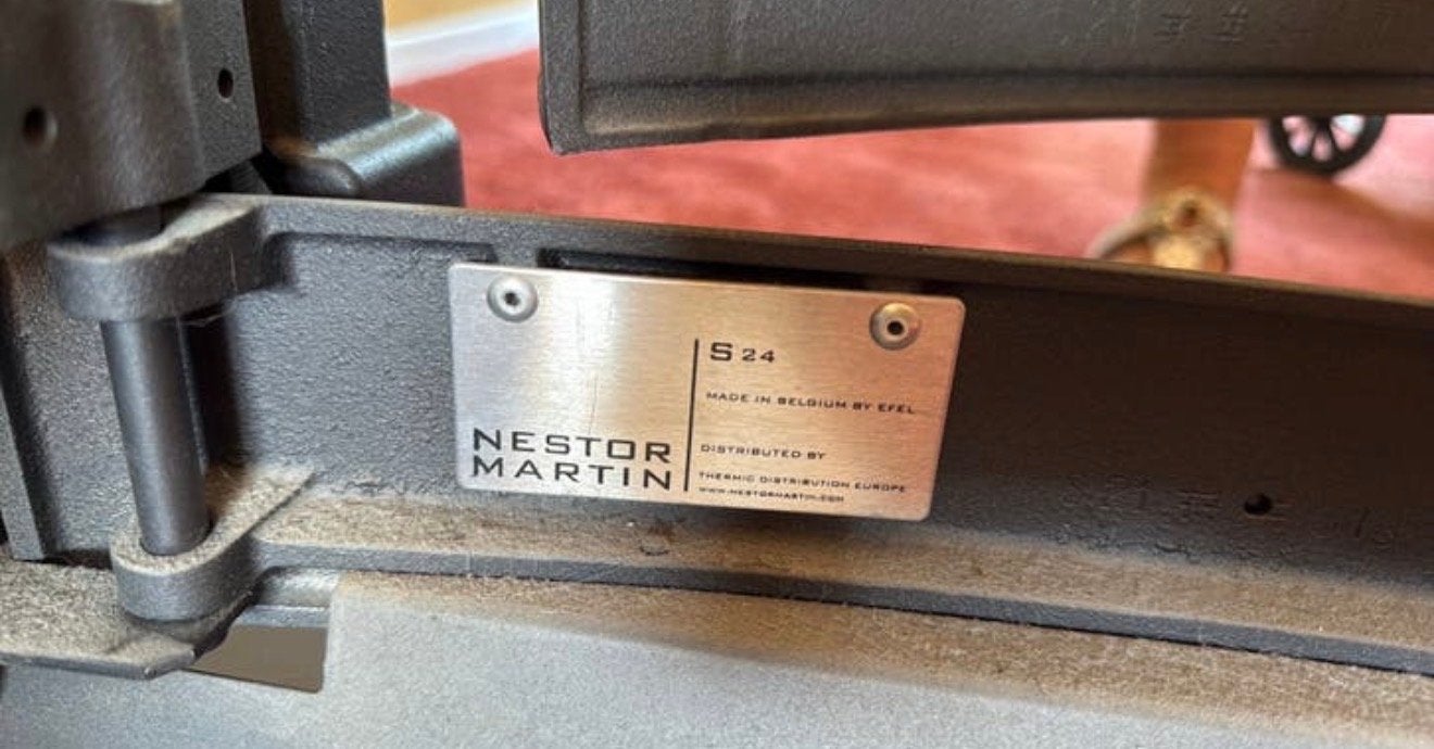 Nestor Martin S24 Houthaard - Zo goed als nieuw, Ophalen, Zo goed als nieuw, Vrijstaande haard, Houthaard