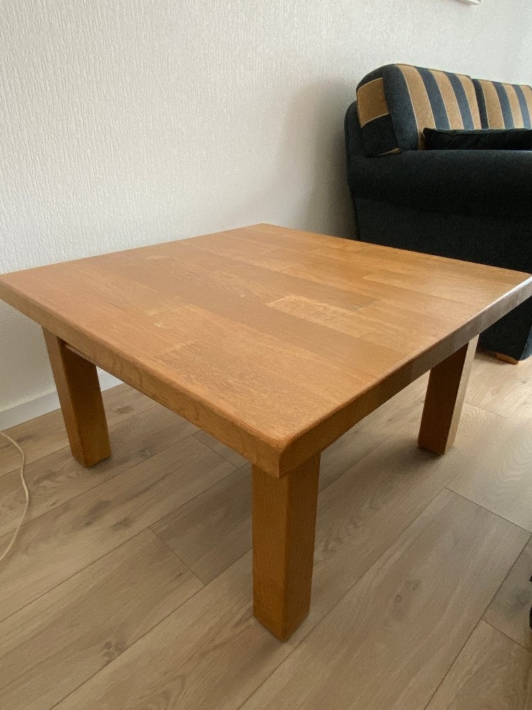 Hoektafel Oisterwijk, Huis en Inrichting, Gebruikt, 75 cm of meer, Rechthoekig, Hout