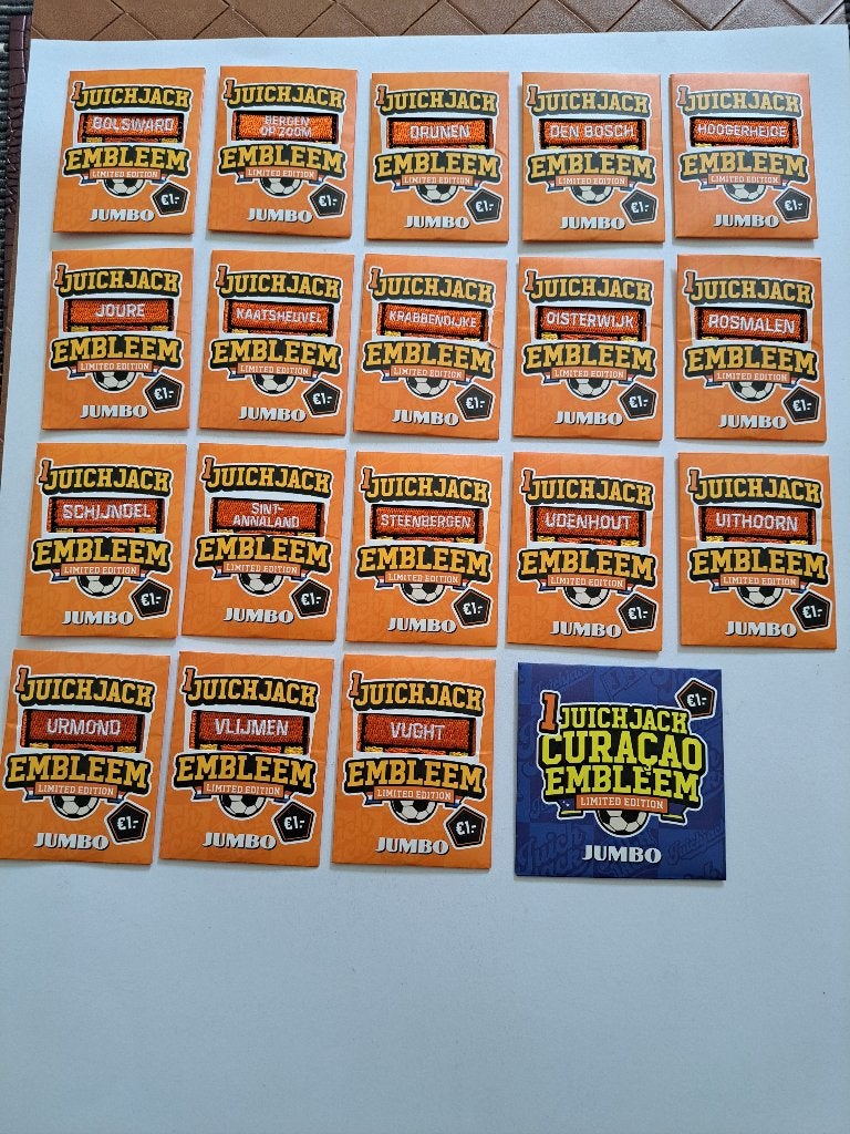 Jumbo Juichjack -embleem - DIVERSE STEDEN / DORPEN, Jumbo, Verzenden