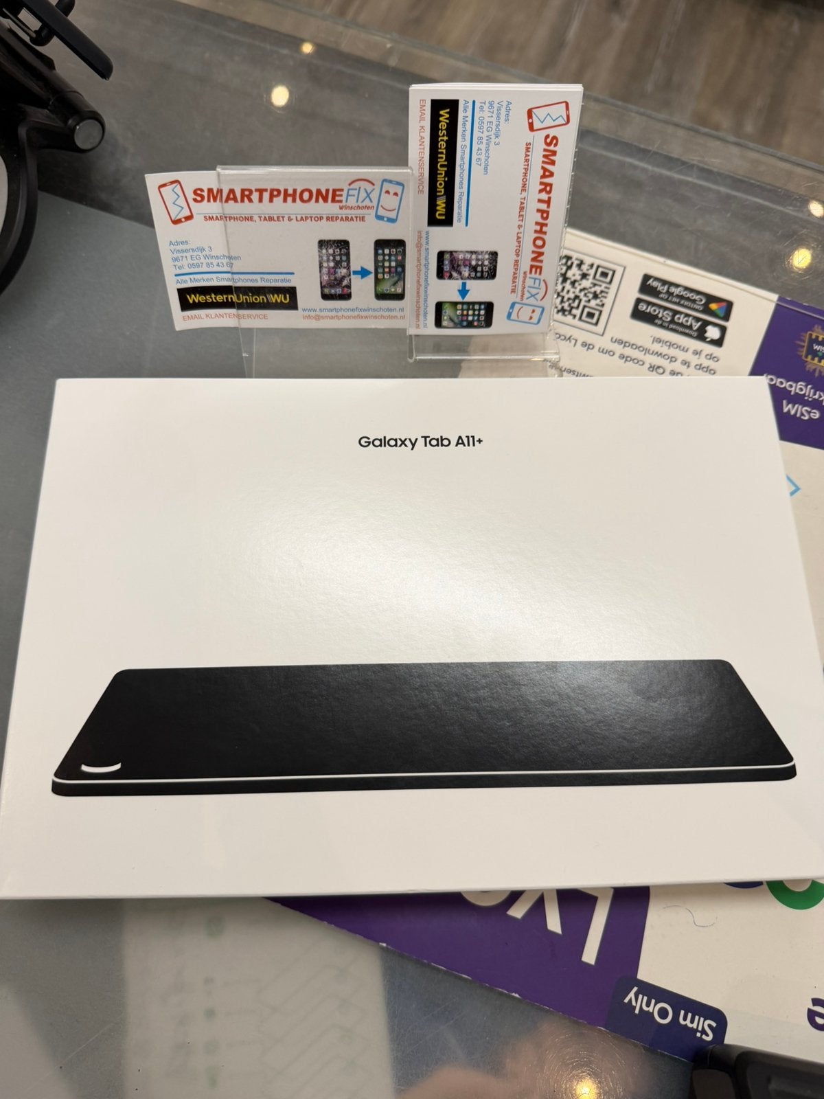 samsung galaxy tab a11 plus 128gb gray nieuw+garantie, Samsung, Nieuw, Gps, Ophalen of Verzenden
