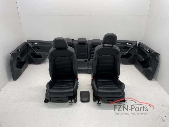 VW Golf 7 5G Interieur Compleet Leer blauwstiksel, Auto-onderdelen, Interieur en Bekleding, Ophalen of Verzenden, Gebruikt