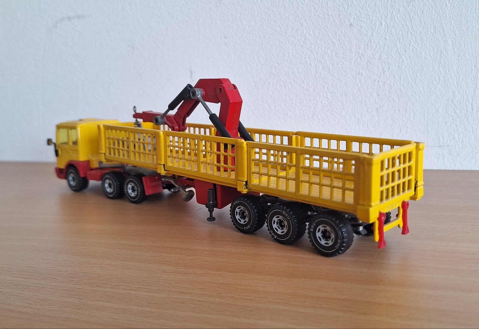 te koop Siku MAN stenenwagen, Hobby en Vrije tijd, Modelauto's | 1:50, Ophalen of Verzenden, Zo goed als nieuw, Bus of Vrachtwagen