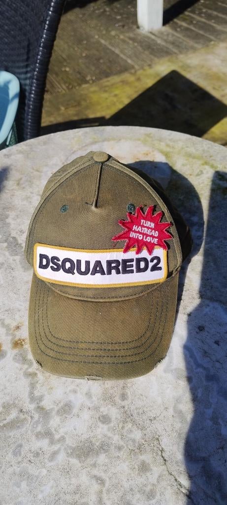 Dsquared2 cap pet - zo goed als nieuw, Kleding | Heren, Hoeden en Petten, Dsquared2, One size fits all, Ophalen of Verzenden, Pet