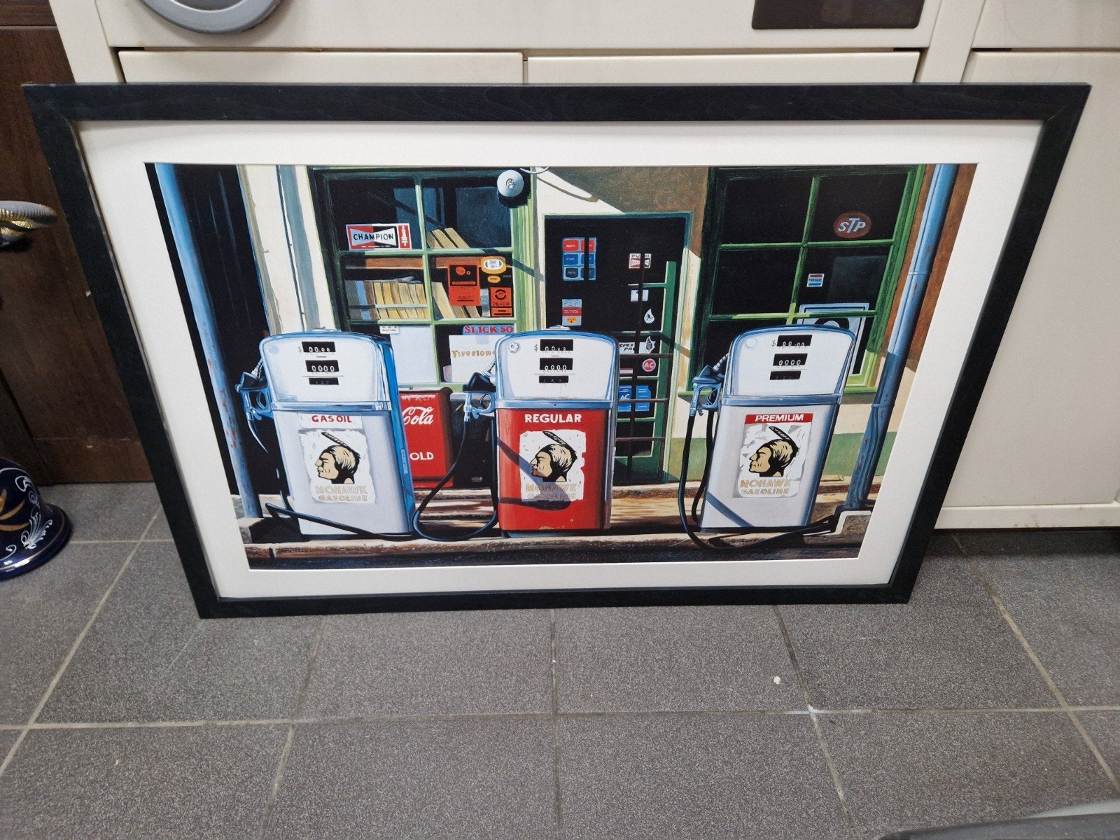 Alain bertrand contrebase en balade (print), Ophalen of Verzenden, Nieuw, Schilderij