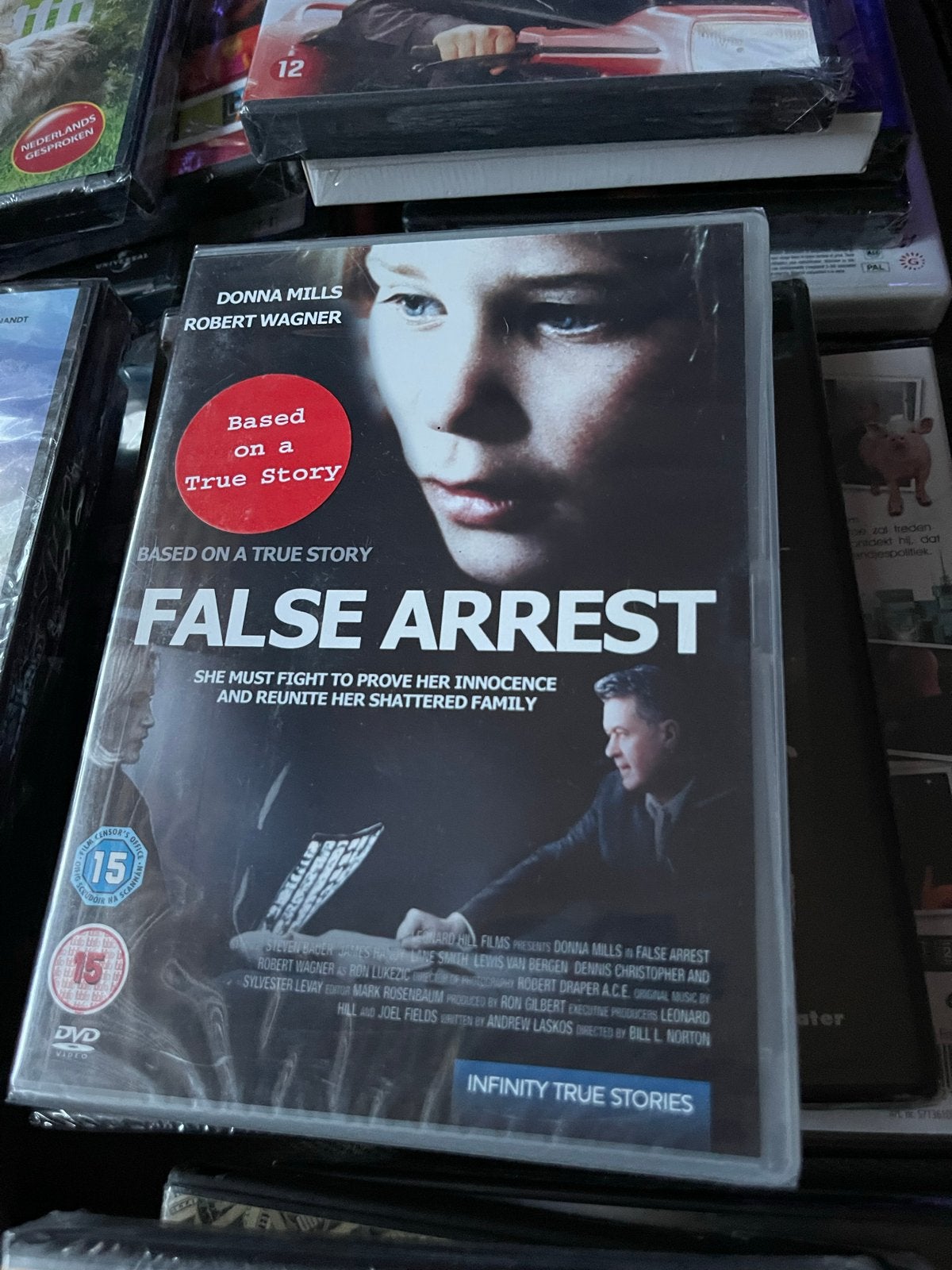 False Arrest DVD - Gebaseerd op een  in verpakking verhaal, Vanaf 16 jaar, Ophalen of Verzenden, Gebruikt, Actiethriller
