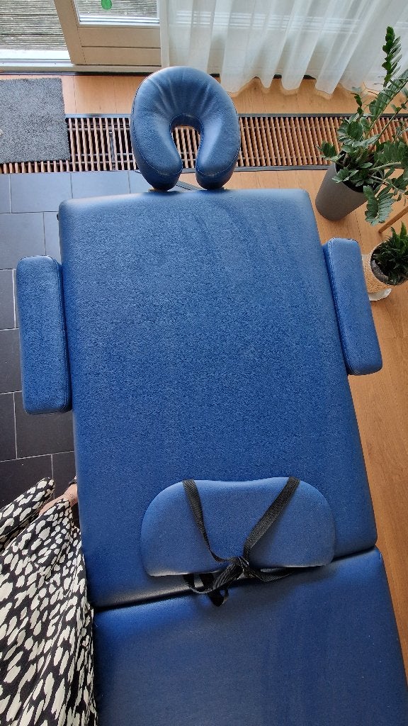 massagetafel inklapbaar, aluminium frame, Sport en Fitness, Massageproducten, Ophalen, Gebruikt, Massagetafel