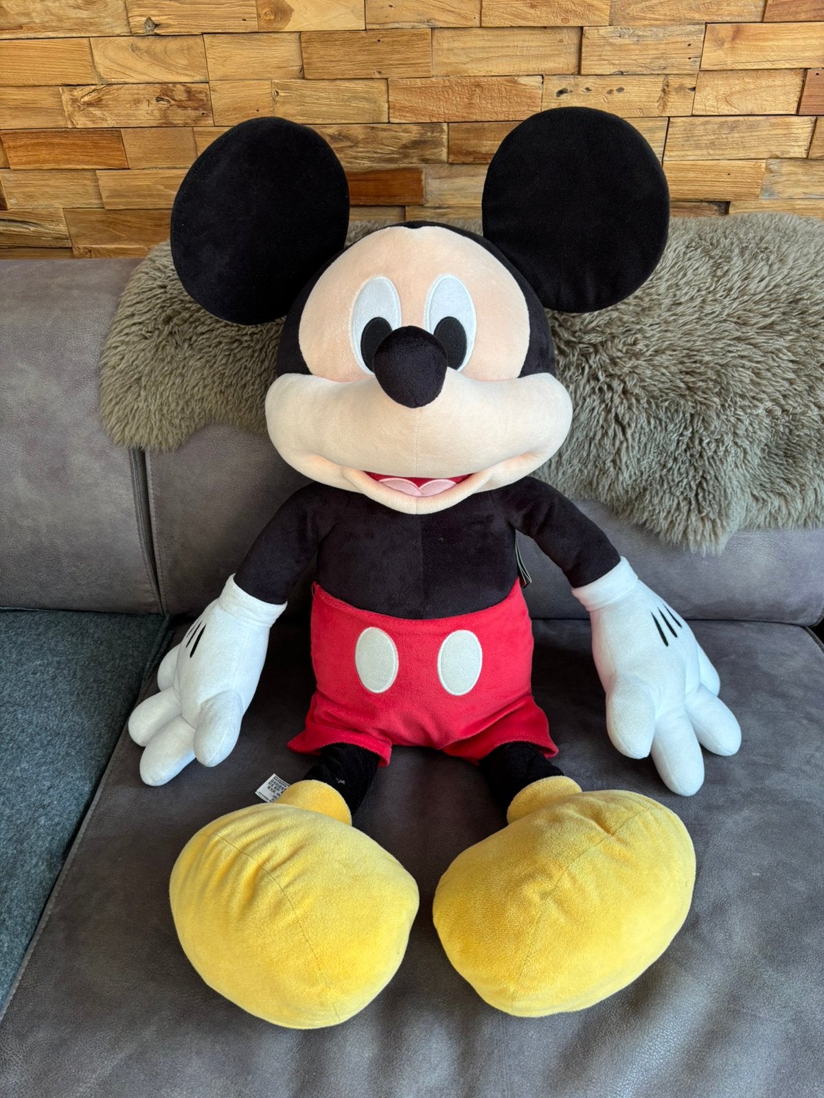 Originele Disney Mickey Mouse, Ophalen of Verzenden, Mickey Mouse, Zo goed als nieuw, Knuffel
