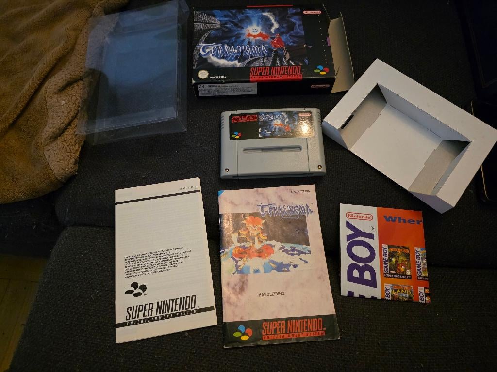 Terranigma CIB - Bizar goede staat! Uniek - SNES, Avontuur en Actie, 1 speler, Ophalen of Verzenden, Zo goed als nieuw