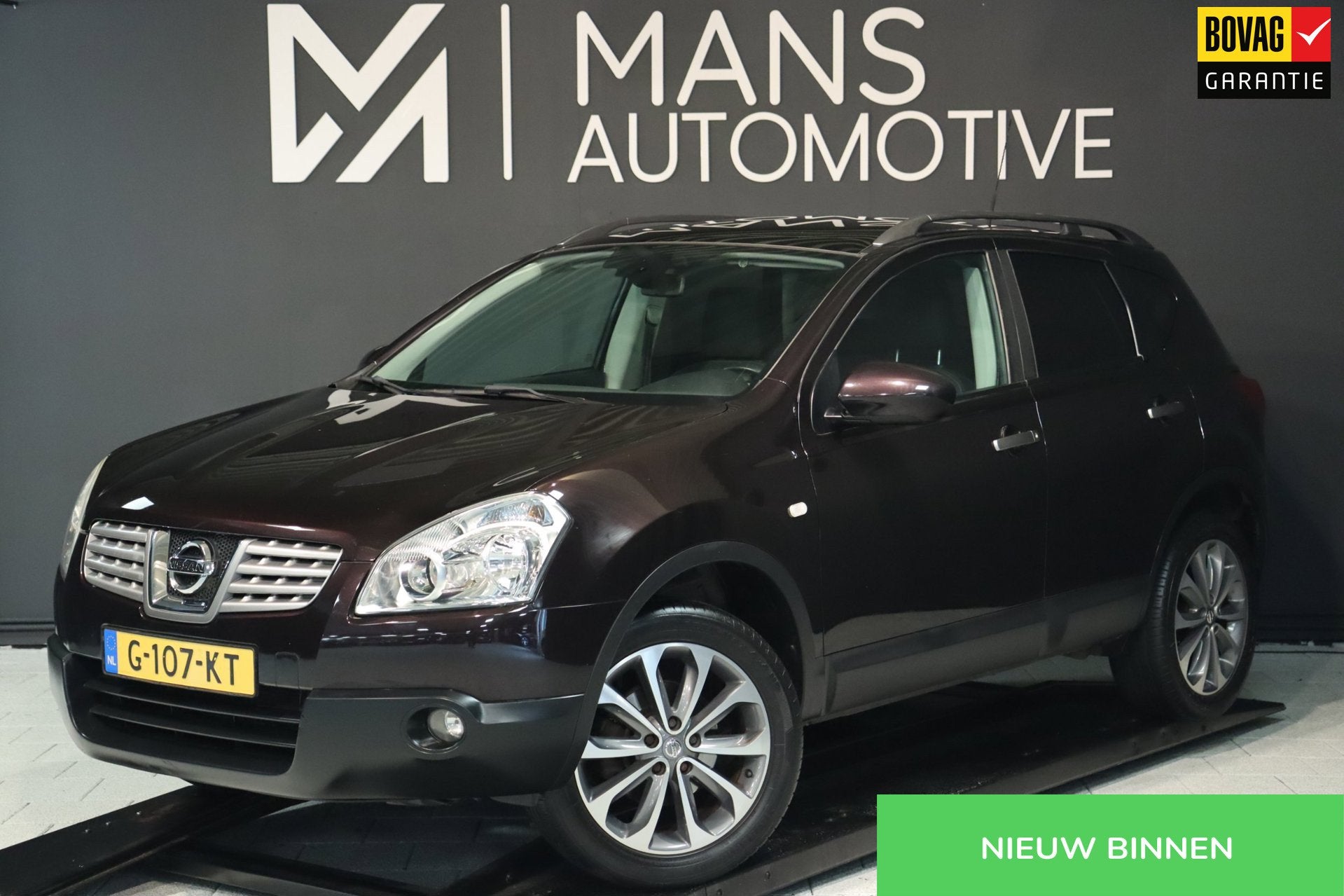 Nissan Qashqai 2.0 Acenta / PANODAK / CAMERA / CRUISE / NAVI, Voorwielaandrijving, Stof, Gebruikt, Zwart